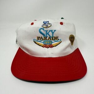 Vintage Sky Parade Hat Cap Snap Back Mens One Size Balloon Cobra Caps 90s